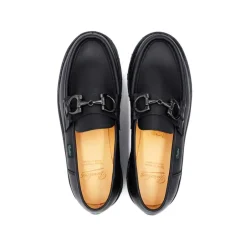 Hot Mocassino i læder med spænder Loafers