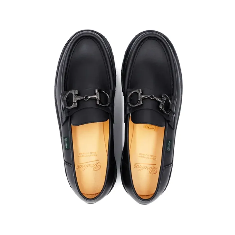 Hot Mocassino i læder med spænder Loafers