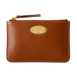 Outlet Moderne Møntpung med Plaque-Detalje Dame Clutch