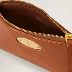 Outlet Moderne Møntpung med Plaque-Detalje Dame Clutch