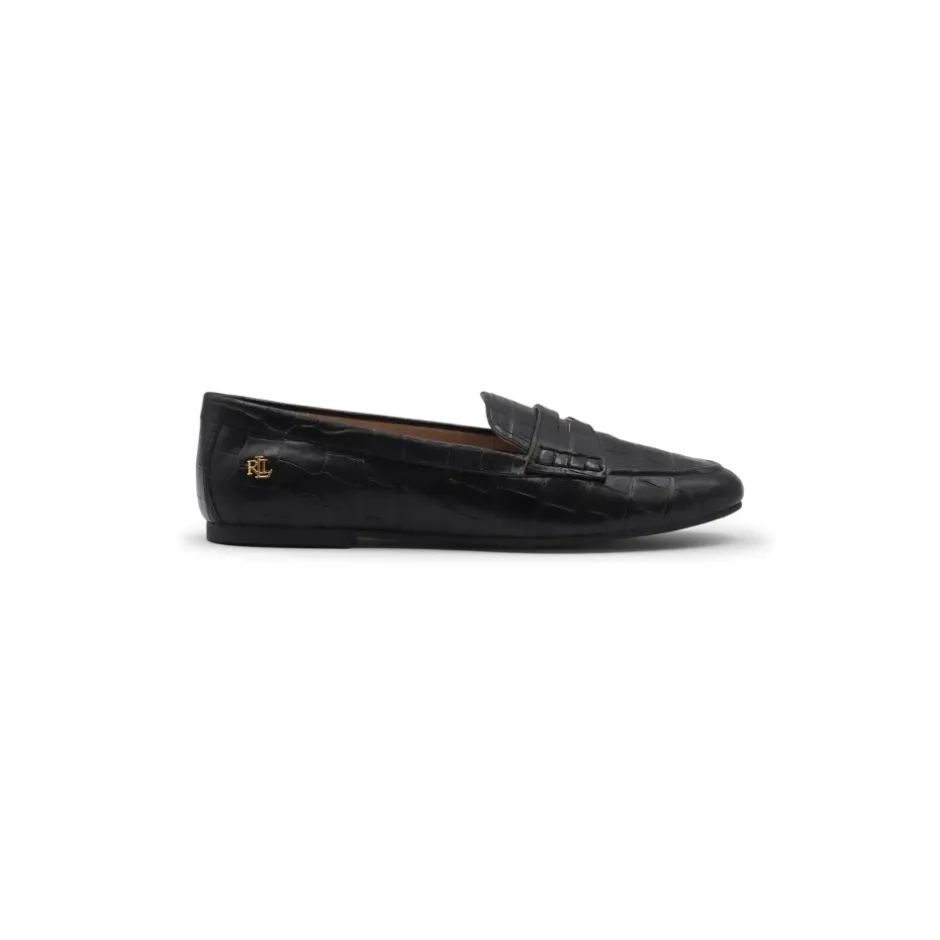 Sale Mokkasin krokodil tryk - 40.5, BLK Loafers