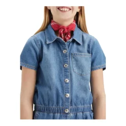 Mono Denim Jumpsuit Børn Jumpsuits