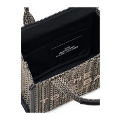 New Monogram Jacquard Top Handle Taske Dame Indkøbstasker
