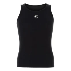 Moon Logo Ribbed Jersey Tank Top T-Shirts & Toppe