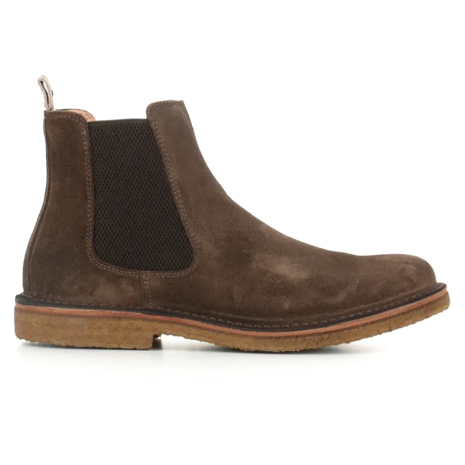 Sale Mørkee Chelsea-sko i ruskind Chelsea Boots