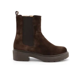 Online Mørkee Ruskind Chelsea Støvler Dame Chelsea Boots