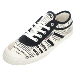 Clearance Lærred Lavprofil Snøresko Dame Sneakers