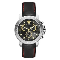 Outlet NY CHRONO Læder Chronograph Ur Ure