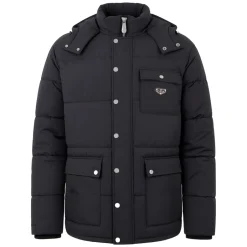 Nylon Puffer Jacket Gothic Plein Jakker