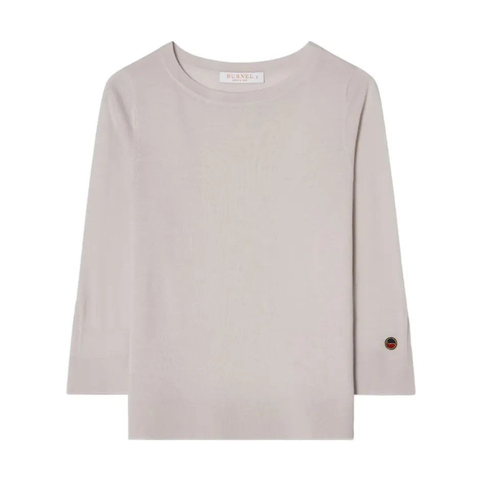 Ocean Boatneck Uld Top Dame Striktrøjer & Sweatere