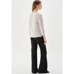 Ocean Boatneck Uld Top Dame Striktrøjer & Sweatere