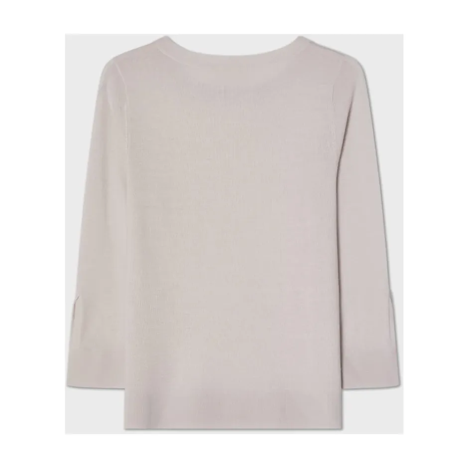 Ocean Boatneck Uld Top Dame Striktrøjer & Sweatere