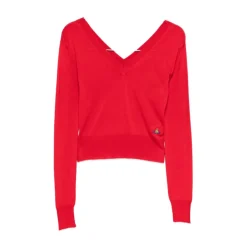 Clearance Orb Logo Sweater Dame Striktrøjer & Sweatere