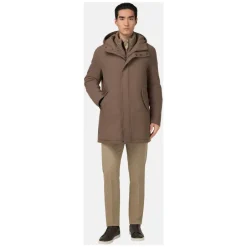 Outlet Out Wool Blend Parka Frakker