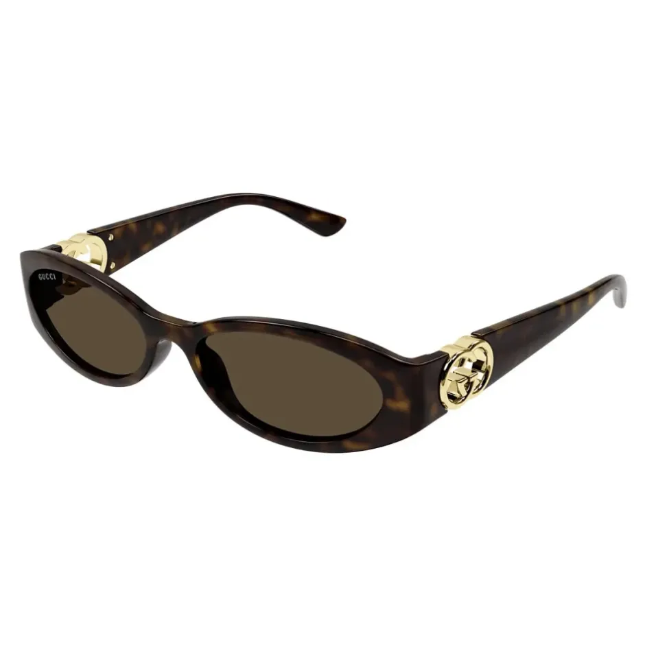 Sale Oval Frame Sunglasses Dame Solbriller