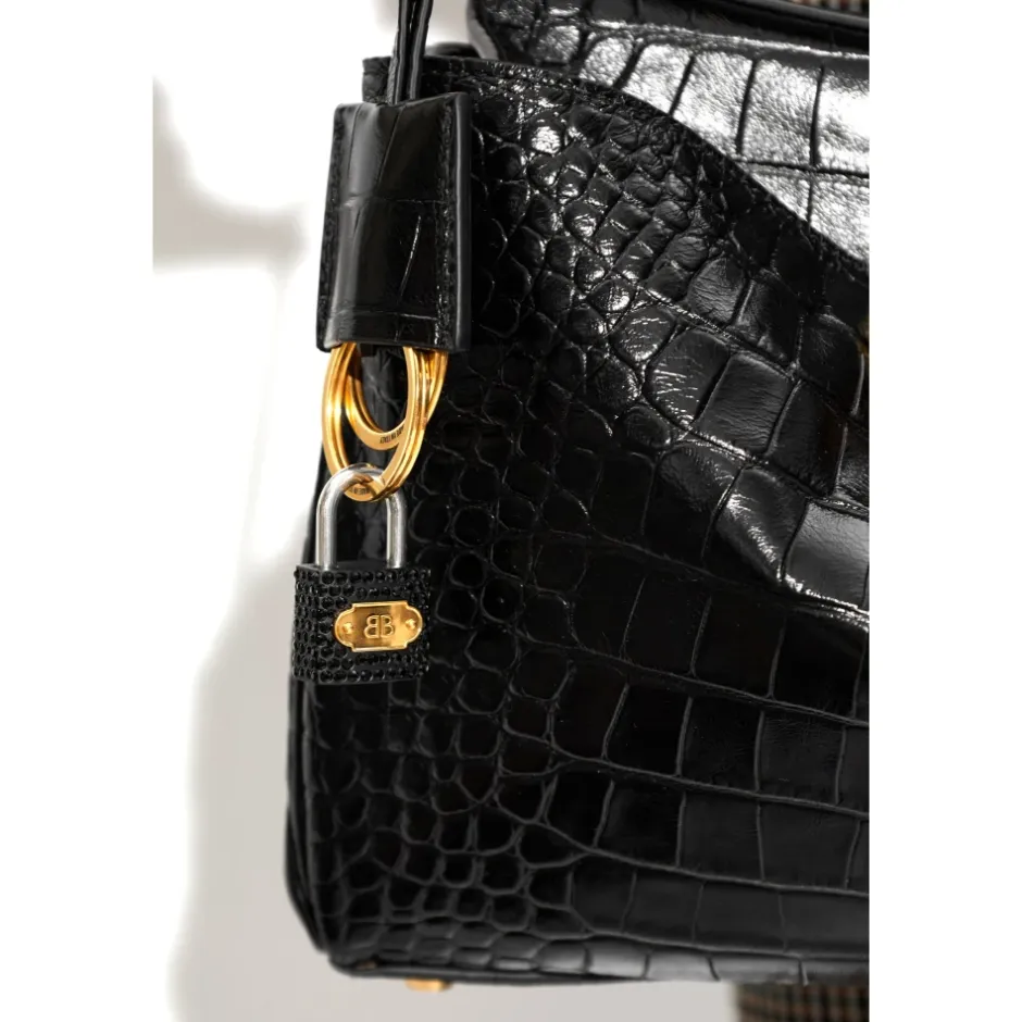 Hot Padlock-shaped Pendant Dame Tilbehør Til Tasker