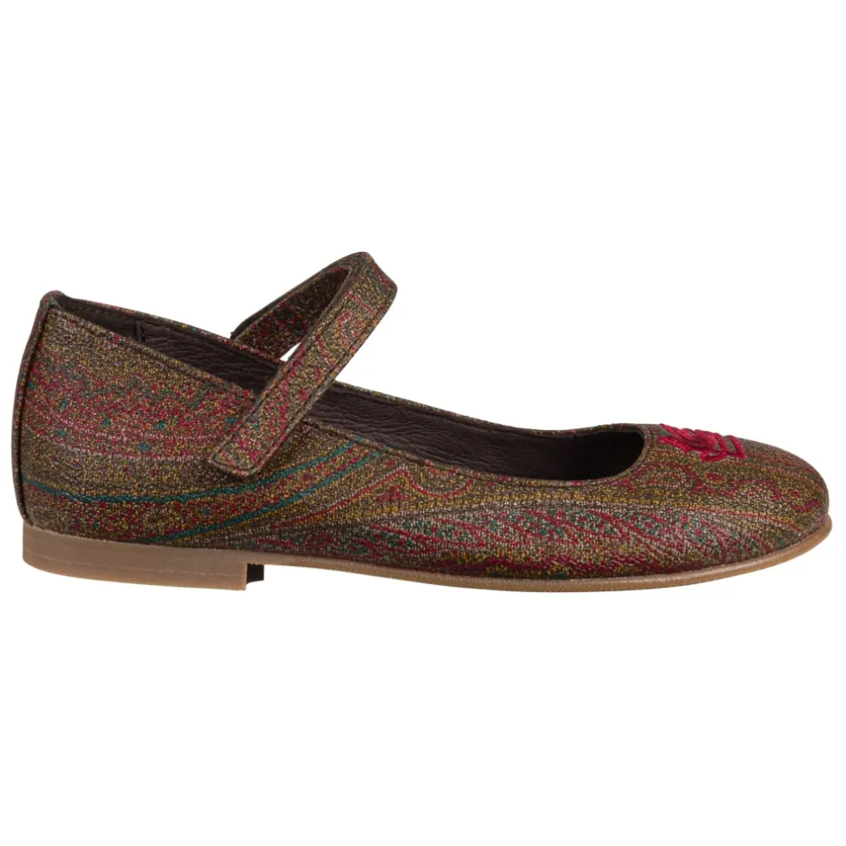 Clearance Paisley Jacquard Ballerinasko Børn Ballerinasko