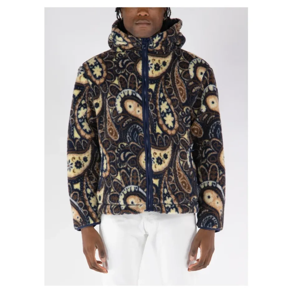 Discount Paisley Polar Jakke Fleece