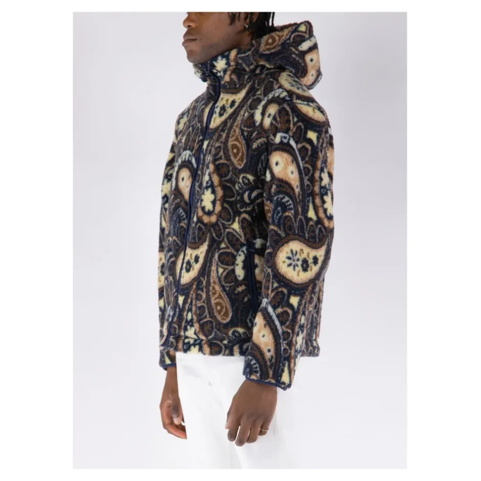 Discount Paisley Polar Jakke Fleece