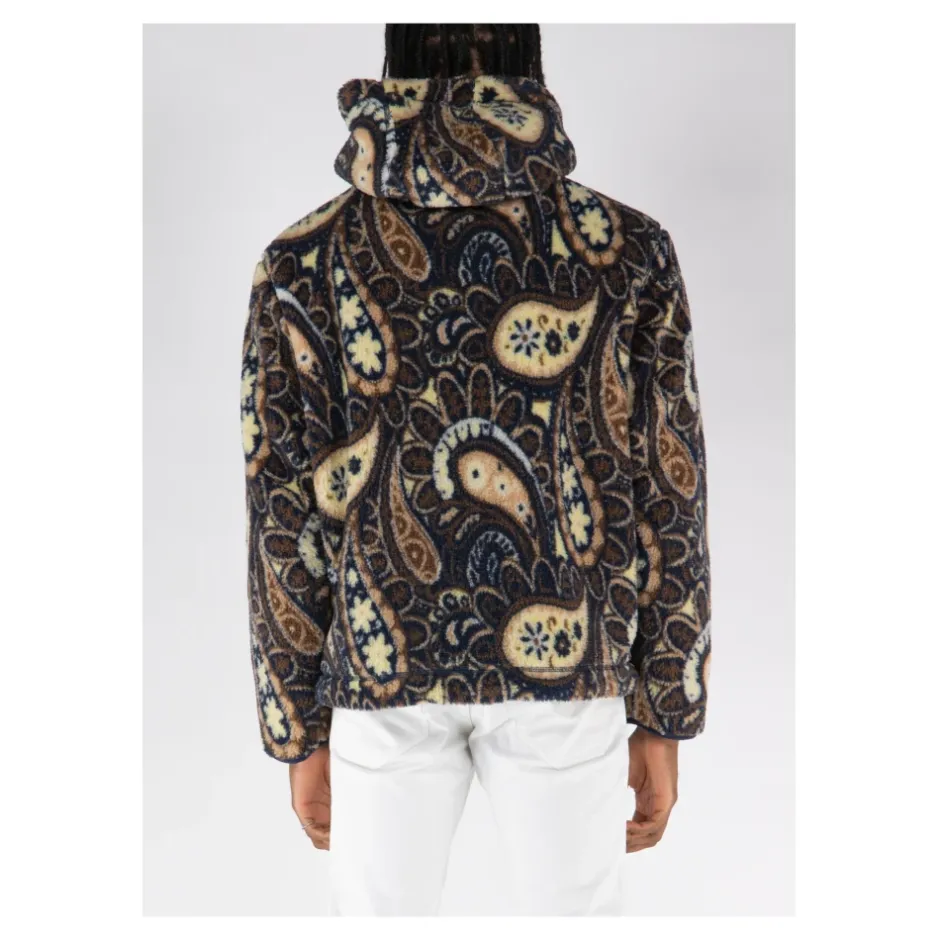 Discount Paisley Polar Jakke Fleece