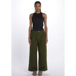 Clearance Pantalone Over Con Pences Dame Bukser