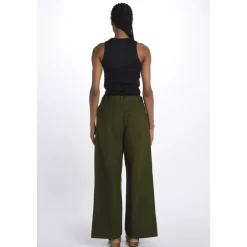 Clearance Pantalone Over Con Pences Dame Bukser