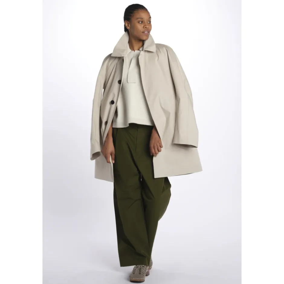 Clearance Pantalone Over Con Pences Dame Bukser