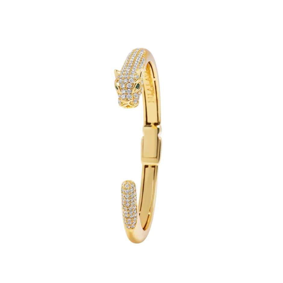 Sale Panther Cuff Bangle Dame Smykker