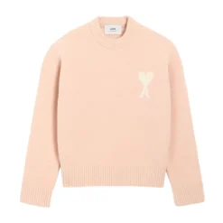 Alpaca Uld Crew Neck Sweater Strik