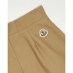 Clearance Pleated Cotton Gabardine Skirt Børn Kjoler & Nederdele