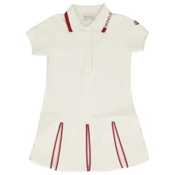 Pleated Polo Shirt Dress Børn Kjoler & Nederdele