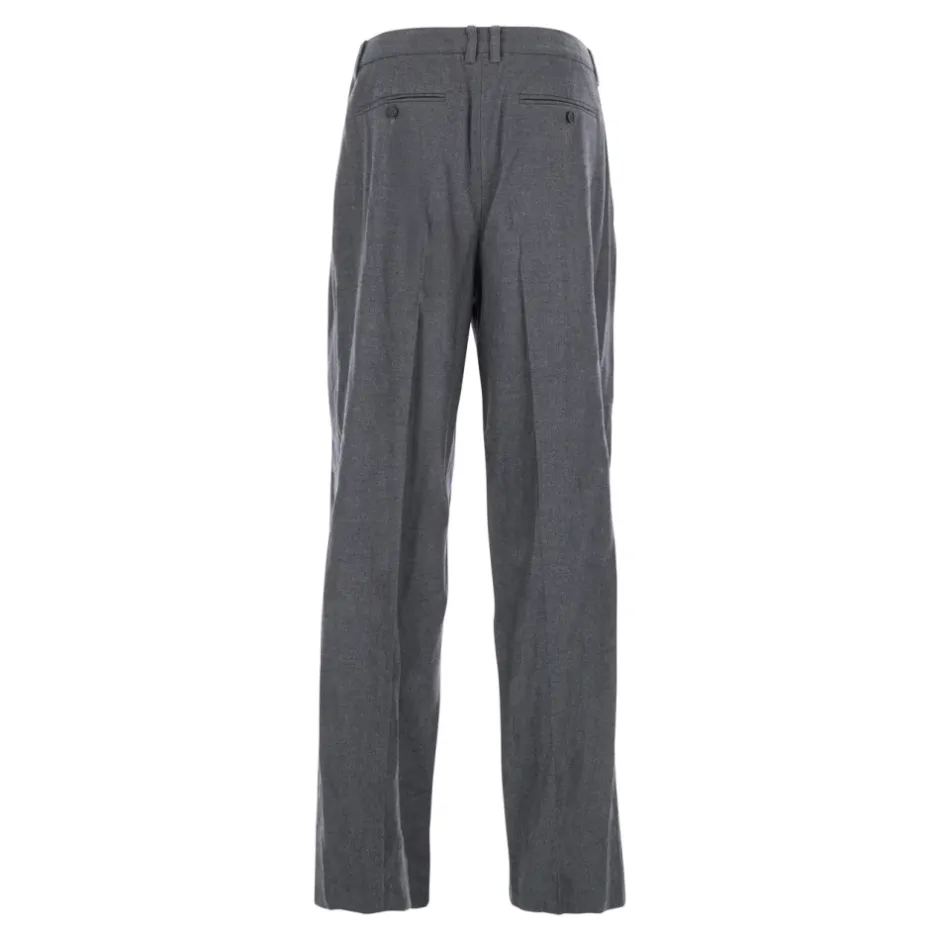 Sale Pleated Wide Slacks Bukser