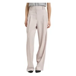 Hot Plisserede Wide Trousers Dame Bukser
