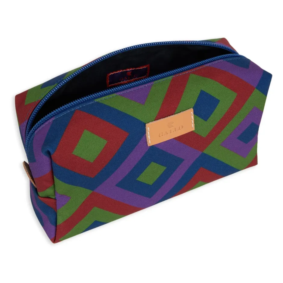 Clearance Pochette Bauletto Rombi Concentrici Dame Toilettasker
