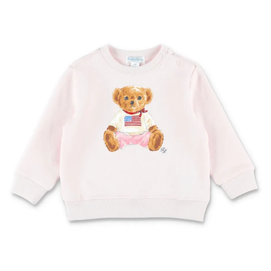 Best Polo Bear Fleece Sweatshirt & Pant Set Børn Bodystocking & Sæt