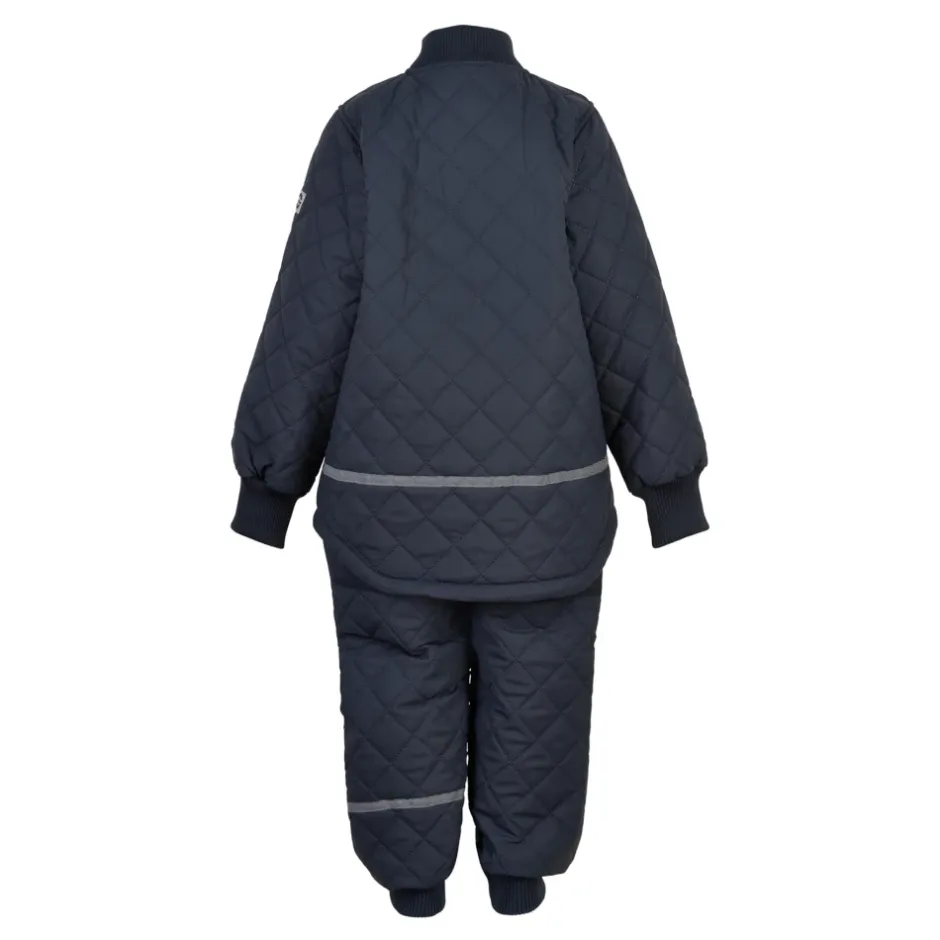 Online Quiltet Termosæt med Fleece - Blue Nights Børn Overtøj