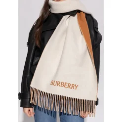 Clearance Reversible EKD Cashmere Scarf Halstørklæder Og Tørklæder