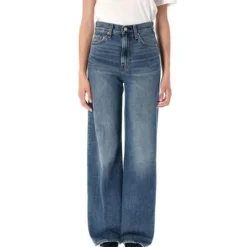 Clearance RIBCAGE WIDE LEG Dame Jeans