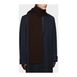 Hot Ribstrikket Cashmere Halstørklæde Dame Tørklæder