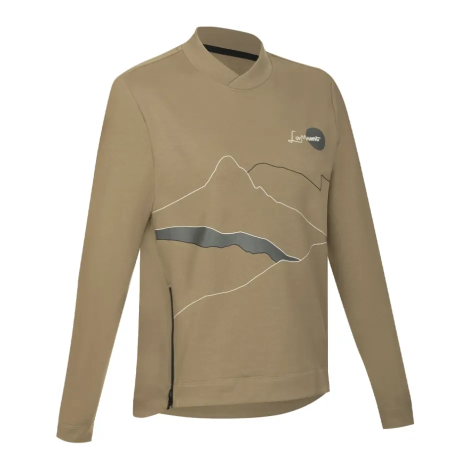 Ørken Taupe Arty Sweater T-Shirts & Toppe|Træningstrøjer