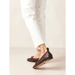 New Rosalind Læder Ballet Flats Dame Ballerina Sko
