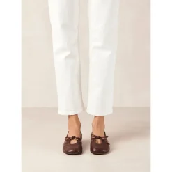 New Rosalind Læder Ballet Flats Dame Ballerina Sko