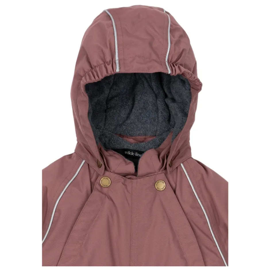 Outlet Rose Brown Nylon Baby Suit Børn Overtøj