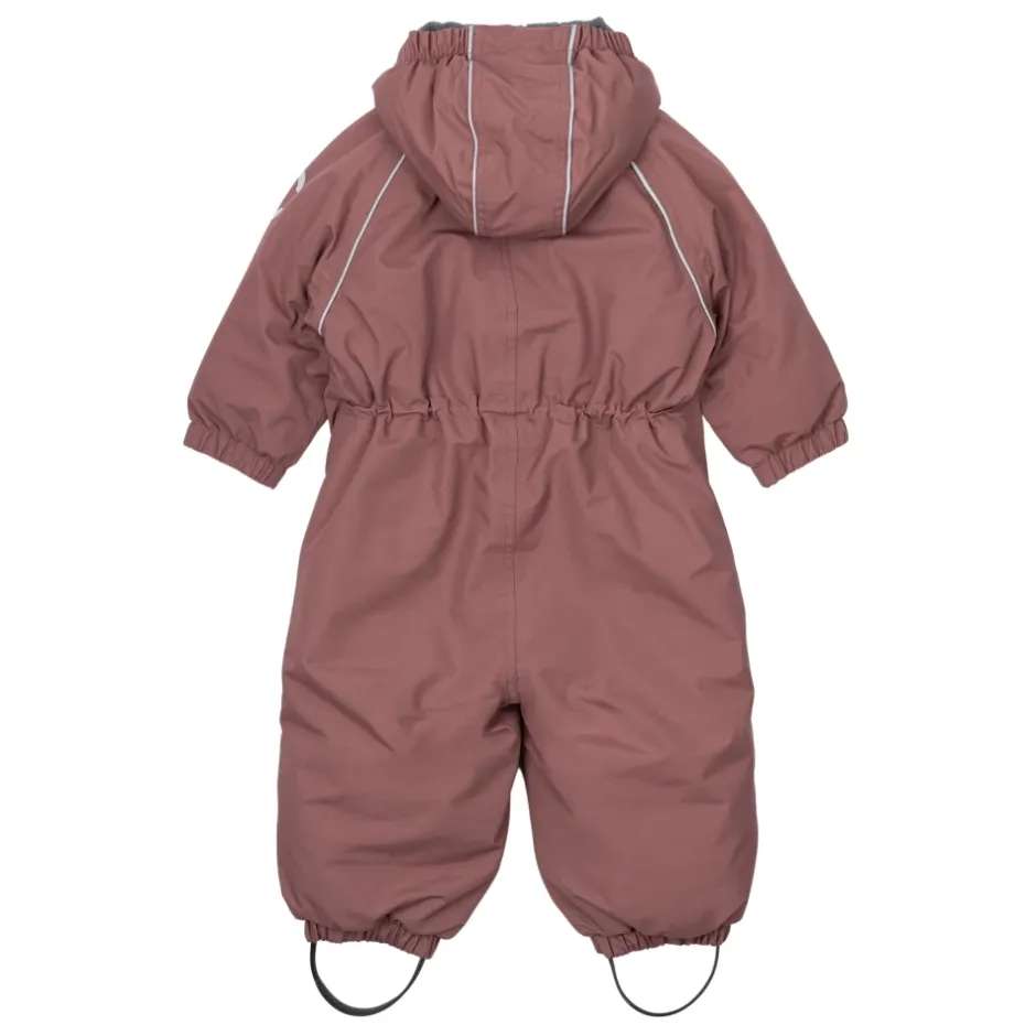 Outlet Rose Brown Nylon Baby Suit Børn Overtøj