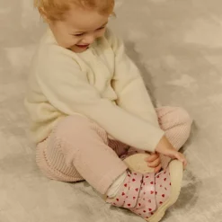 Outlet Rose Hearts Vinterstøvle med Velcro Børn Støvler