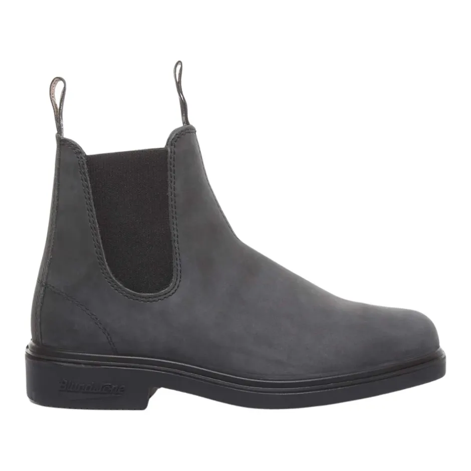 Clearance Rustikke sorte stilfulde letvægtsstøvler Chelsea Boots|Støvler