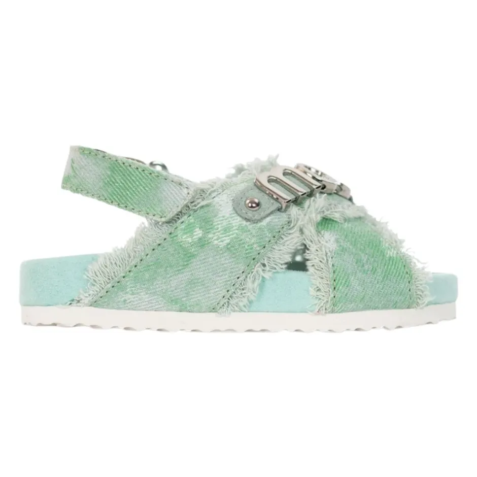 Sandaler med denim-effekt Børn Sandaler