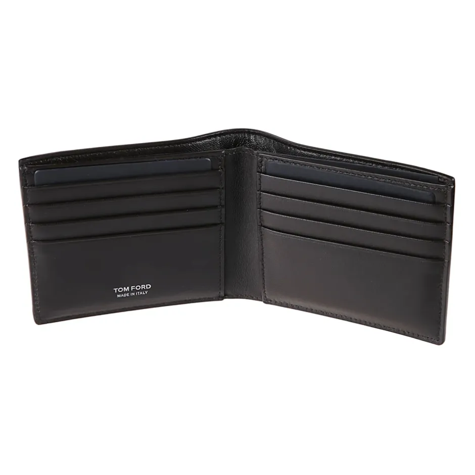Outlet Shiny Printed Croc Exotic T Line Wallet Punge & Kortholder