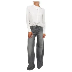 Outlet Shirt Avorio Dame Bluser & Skjorter