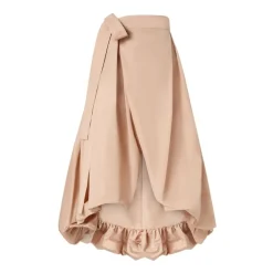 Sale Side Tie Front Slit Nederdel Dame Nederdele